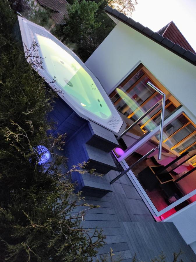 Wellness Hotel Garni Krone ไบเออร์สบรอนน์ ภายนอก รูปภาพ